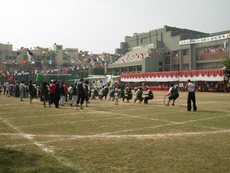 ニューデリー日本人学校の運動会
