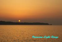 真栄田岬の夕陽