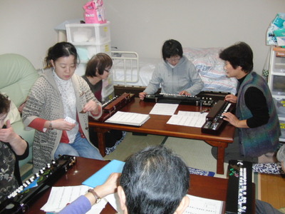 大正琴のお稽古