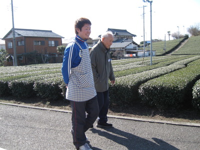 近所へ散歩