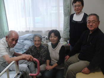 遠方からの面会者