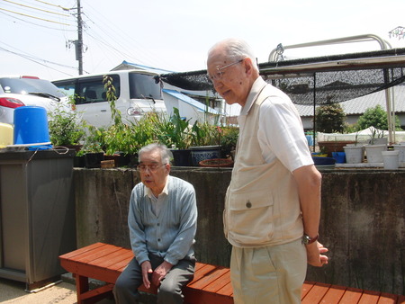 午後のひと時近所のお宅まで散歩・菖蒲を見学