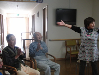 運動会の応援合戦
