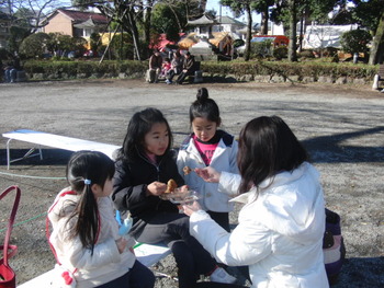 孫と初詣