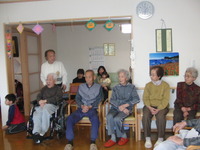 新年会・蒲原和太鼓保存会の皆さんがお越しくださいました