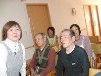 新年会・蒲原和太鼓保存会の皆さんがお越しくださいました