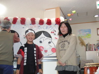 新年会・蒲原和太鼓保存会の皆さんがお越しくださいました