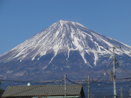 今日の富士山