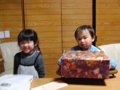 孫の2歳の誕生日