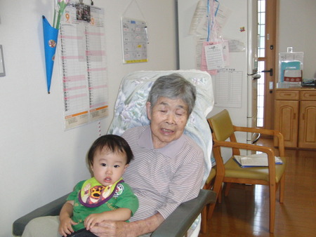 今日は敬老の日・大家族さんの面会がありました♪♪