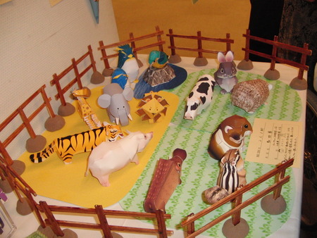 福祉展の見学に午前7名参加。自分たちの力作に感動
