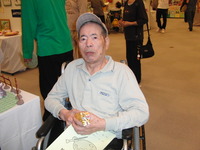 福祉展の見学に午前7名参加。自分たちの力作に感動