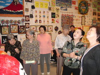 福祉展の見学に午前7名参加。自分たちの力作に感動
