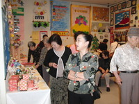 福祉展の見学に午前7名参加。自分たちの力作に感動