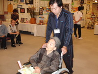福祉展の見学に午前7名参加。自分たちの力作に感動
