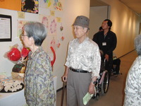 福祉展の見学に午前7名参加。自分たちの力作に感動