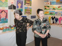 福祉展の見学に午前7名参加。自分たちの力作に感動