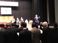 今日は富士市表彰式典の日・認知症の人と家族の会が表彰