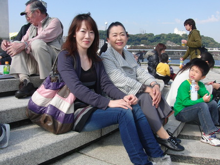 横須賀の産業まつりに娘と二人で見学に行ってきました