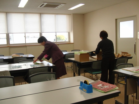 今日は認知症の人と家族の会の会報発行の日ボランティア
