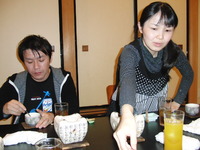 夜はお嫁さん家族とさかなやもち月にて会食でした