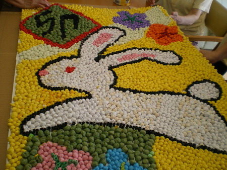 福祉展出展のための作品が少しずつできてきました　☆