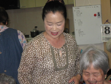 「負けました！」　石田ホーム長