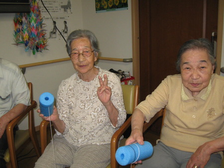 「負けました！」　石田ホーム長