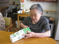 作業療法と囲碁を楽しむ