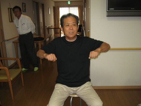 軽体操ボランティア・鈴木啓司氏来訪