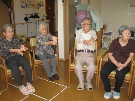 軽体操ボランティア・鈴木啓司氏来訪