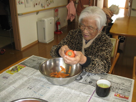 ランチのお手伝いと散歩