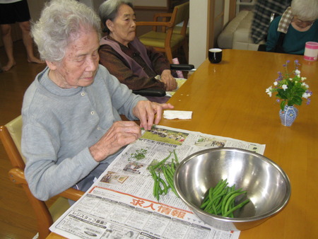 生活リハビリ・さやンゲンのすじとりを皆さんさんで