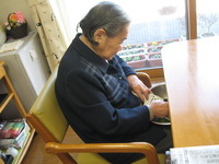 今日のランチはサツマイモコロッケ・作り皆さんで生活リハビリ