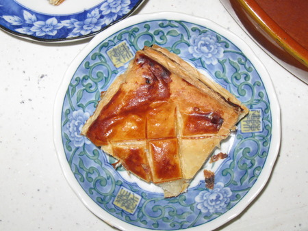 今日の午後は皆さんでアップルパイ作りにチャレンジ美味しい