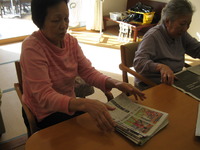 皆さんでお手伝いです