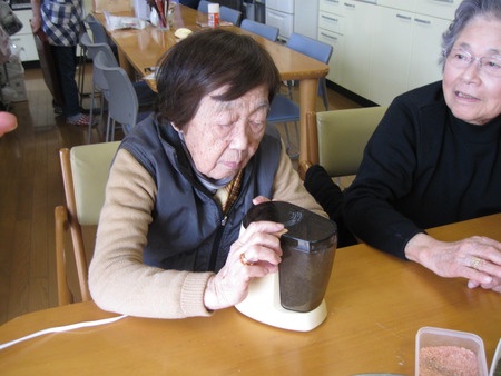 クックダックでふりかけ作り・栄養満点！