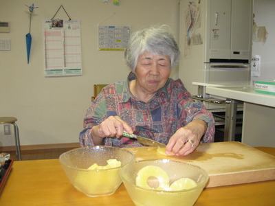 おやつ作り