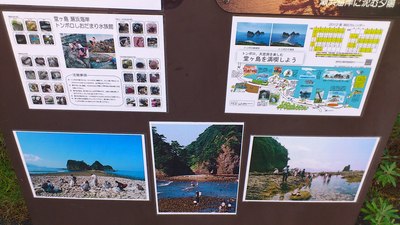 トンボロ案内看板