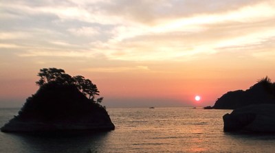 まん〇夕陽　今日はどないでしょう？