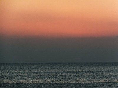 やべぇーー　夕陽に逃げられたぁー！