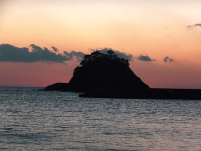紅に―染まる―　夕焼け！