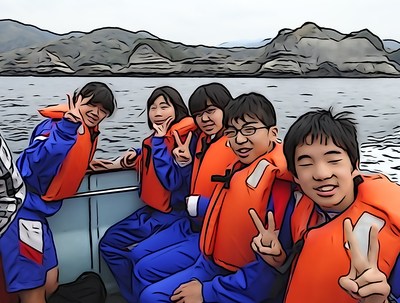 ☆堂ヶ島トンボロ清掃☆Ｏちゃん編