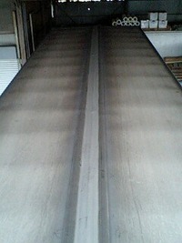 センターシート張替え