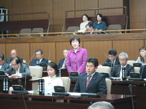 三島市議会：11月議会　野村一般質問を行いました。