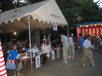 三島市：清水町八幡神社の祭典「やすのりバンド」の演奏会：