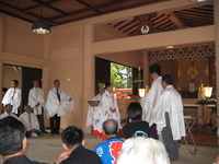 三島市徳倉：八乙女神社の祭典・神事に参加しました。
