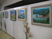 三島市芙蓉台：市民による作品展示会を開催中です。
