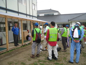 岩手県で災害ボランティア活動を行ってきました。