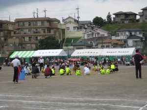 三島市北上小学校区市民運動会を開催しました。